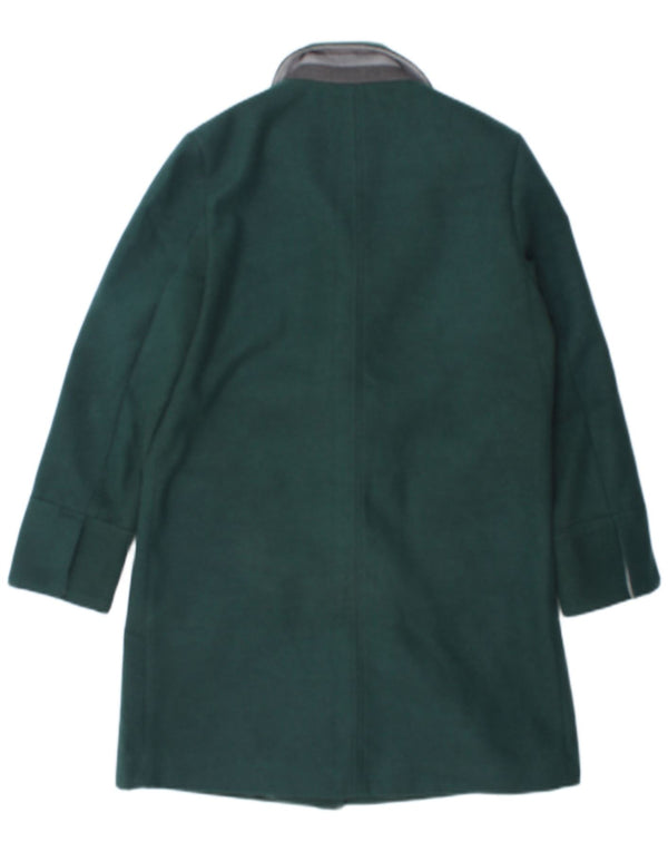 Topshop Abrigo para mujer UK 8 Pequeño Poliéster verde
