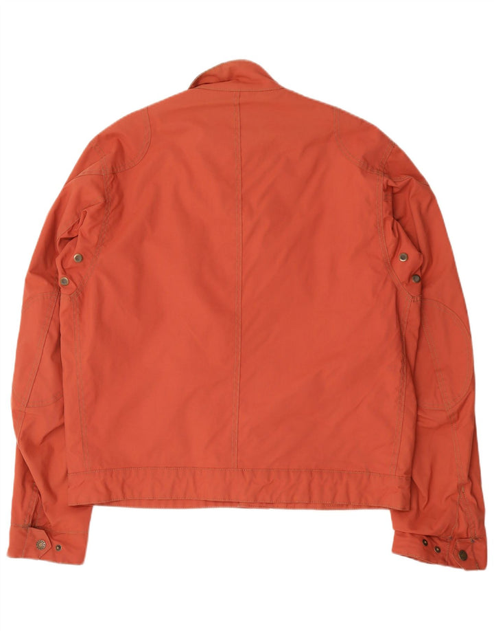 Warren Webber Chaqueta utilitaria para hombre UK 44 2XL Naranja Nylon