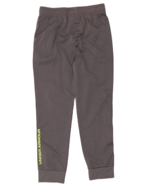 Under Armour Pantalones de chándal con estampado gráfico para niñas 6-7 años Gris