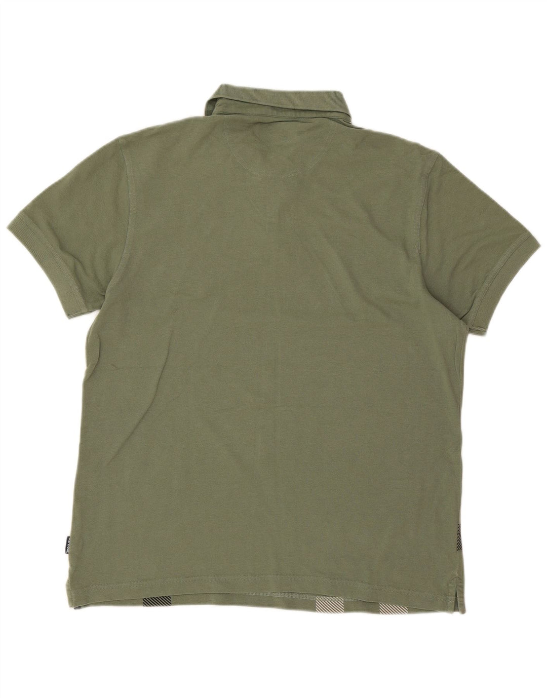 Polo Barbour Hombre A Cuadros Verdes Grandes