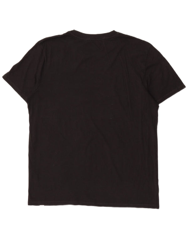 Jack & Jones Camiseta Hombre Top 2XL Algodón Negro