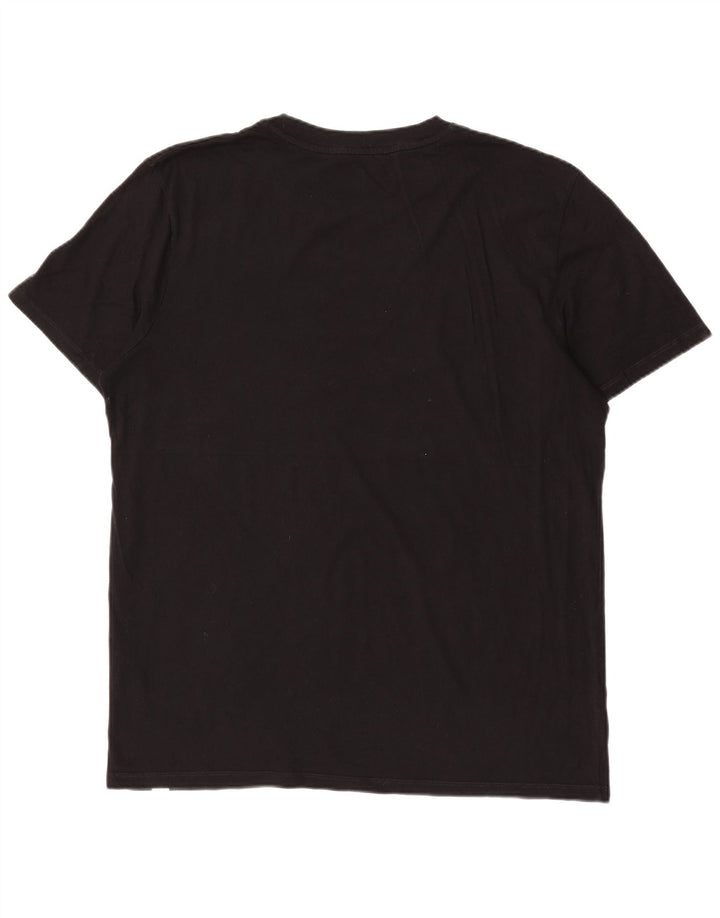 Jack & Jones Camiseta Hombre Top 2XL Algodón Negro