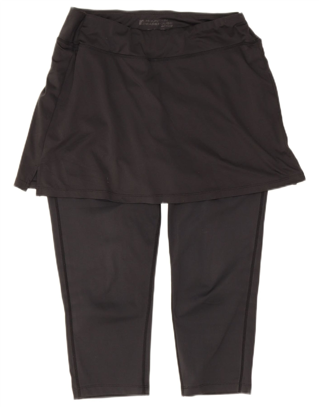 Leggings capri para mujer Mountain Warehouse UK 44 Poliéster negro grande