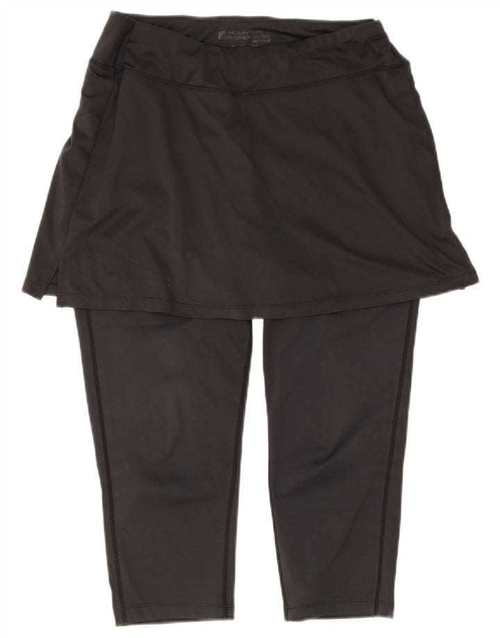Leggings capri para mujer Mountain Warehouse UK 44 Poliéster negro grande