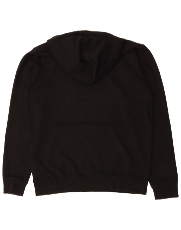 Puma Hombre Sudadera Con Capucha Jumper Medium Negro Algodón