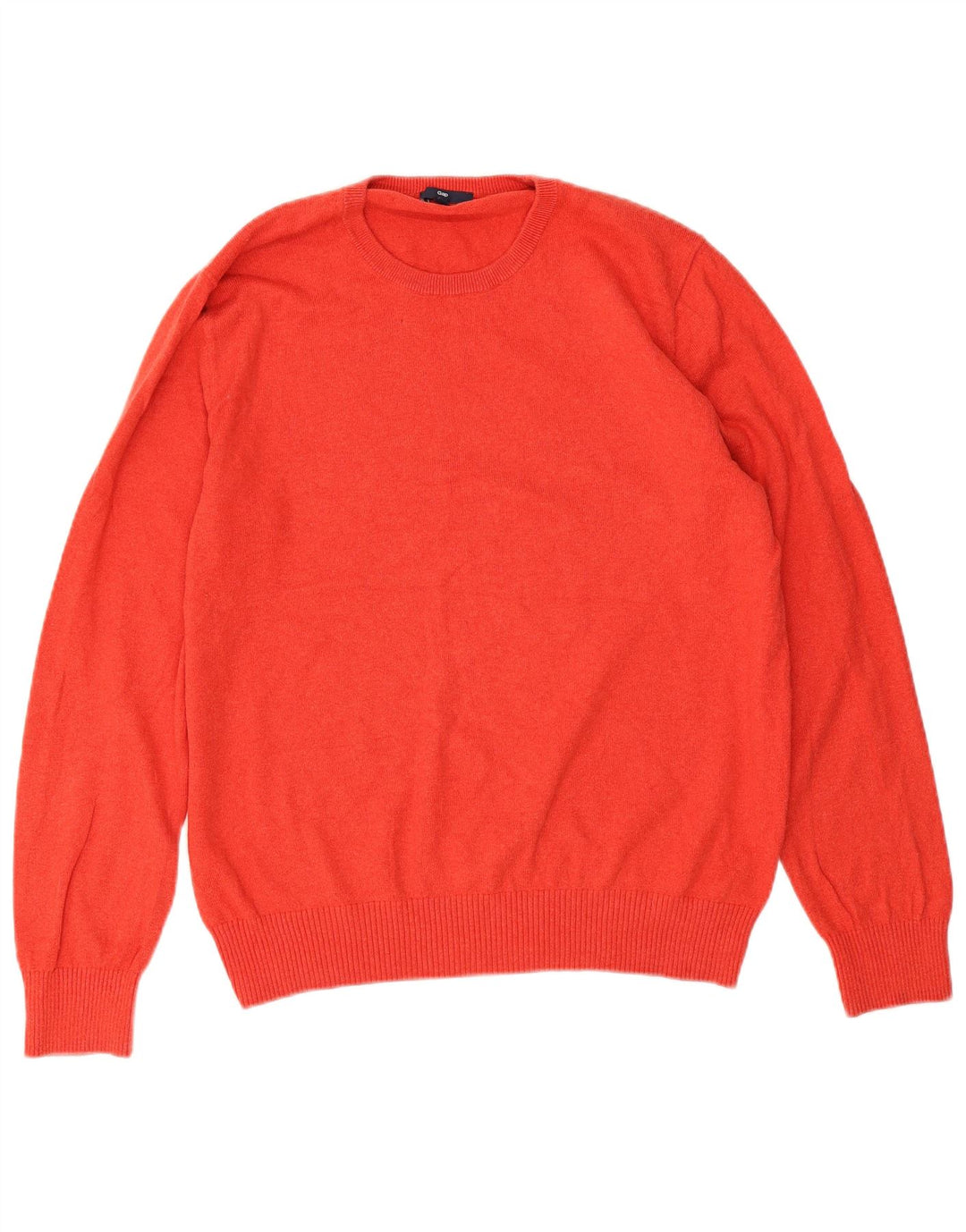 Gap - Jersey de cuello redondo para hombre, talla grande, algodón rojo