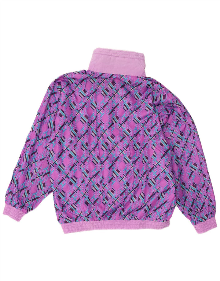 Lotto Chaqueta de Chándal Reversible de Gran Tamaño para Mujer UK 40 Mediana Púrpura