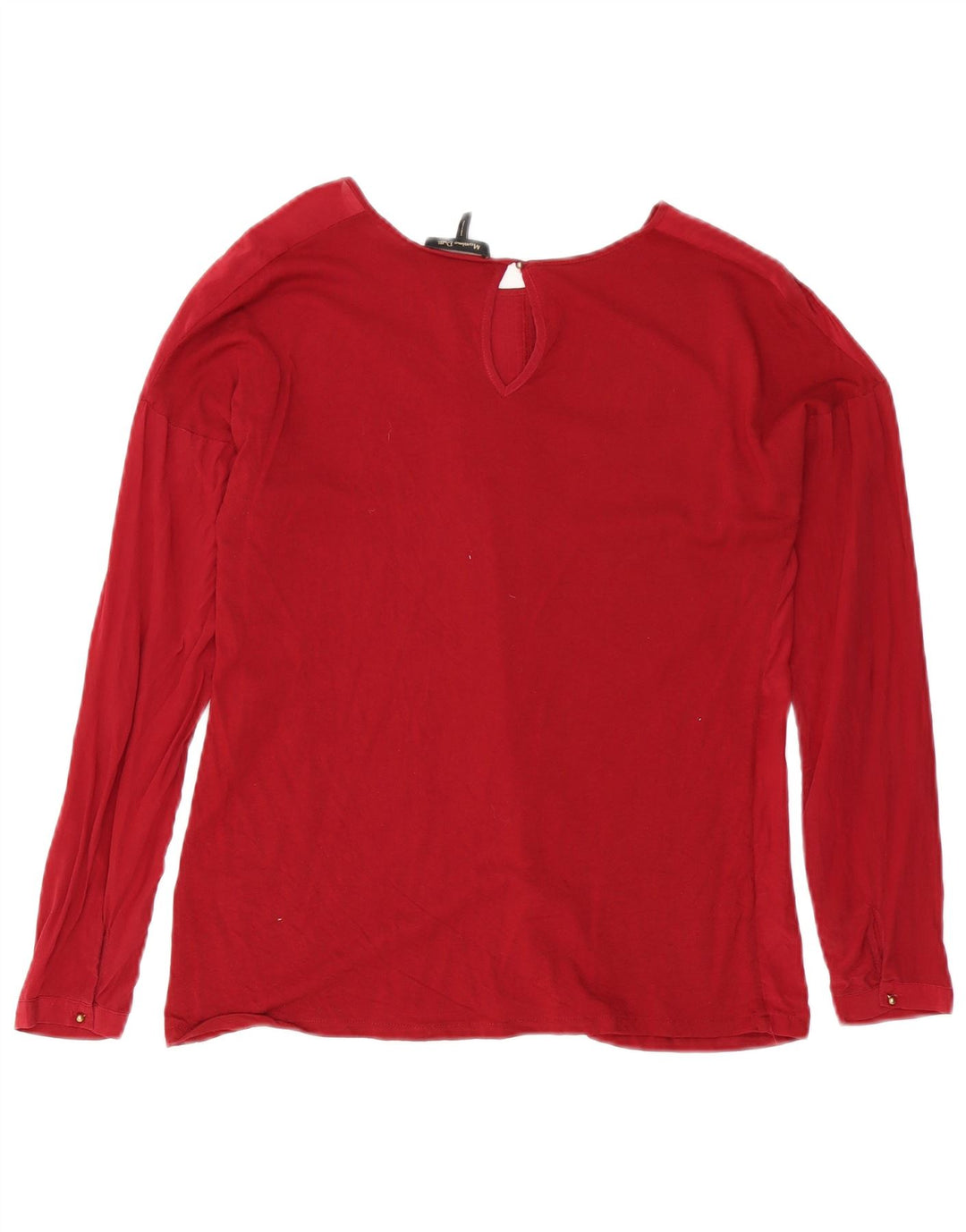 Massimo Dutti Blusa Holgada para Mujer Top UK 10 Small Rojo