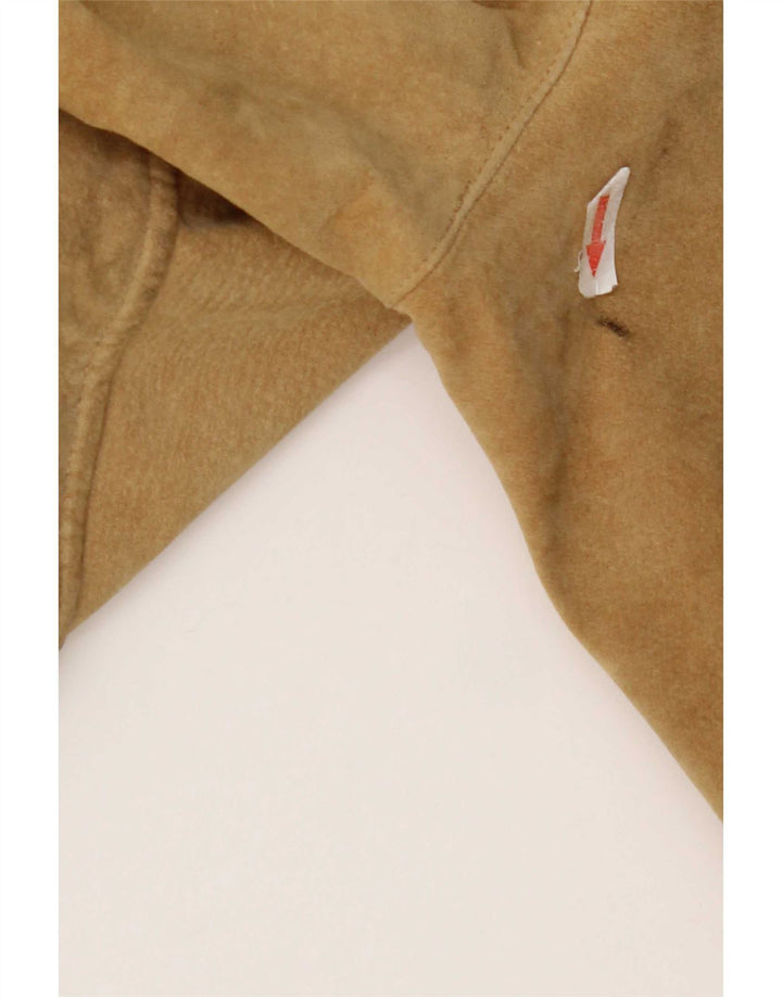 Conbipel Chaqueta bomber de ante para hombre IT 56 2XL Cuero beige