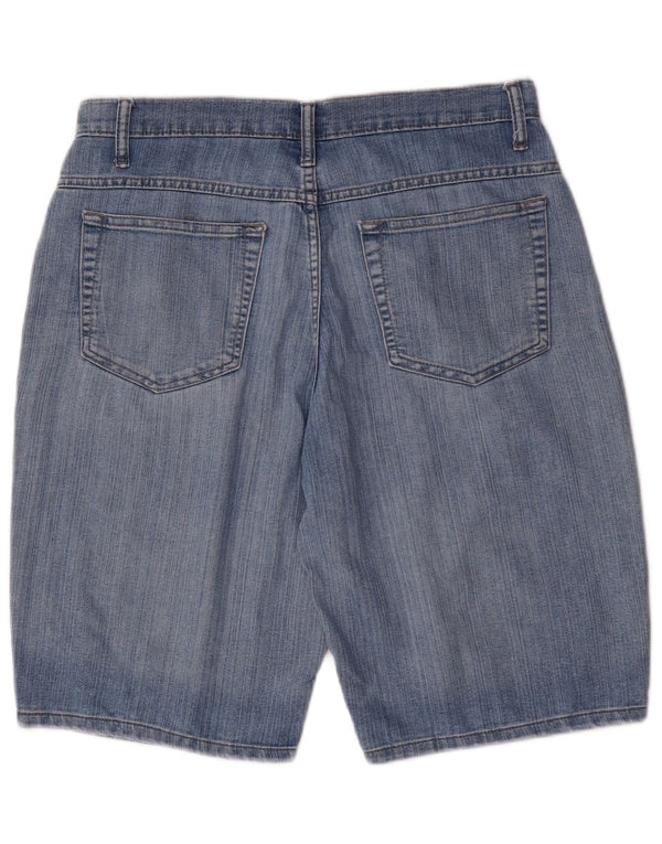Lee Womens Riders Denim Shorts W32 Grande Azul