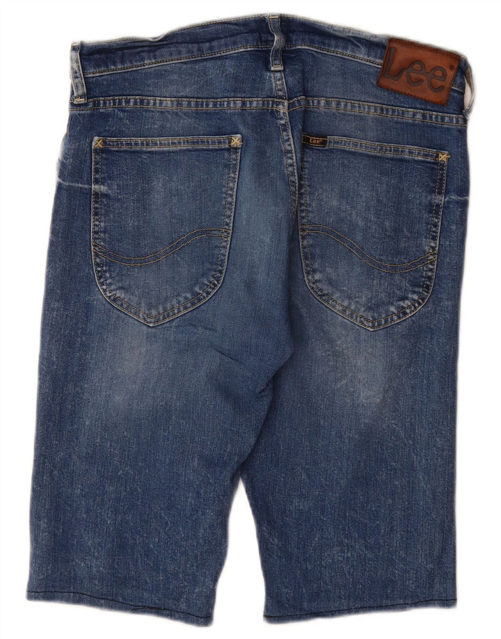 Pantalones cortos vaqueros Lee para hombre W31 de algodón azul medio