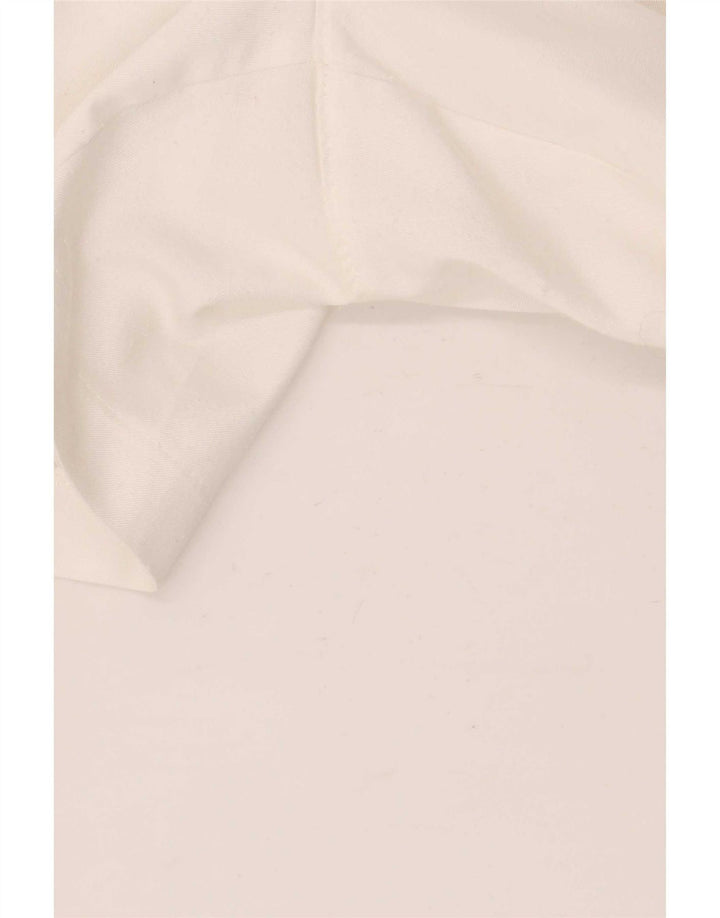 Sergio Tacchini Pantalones cortos deportivos con gráficos para hombre IT 52 Poliéster blanco grande