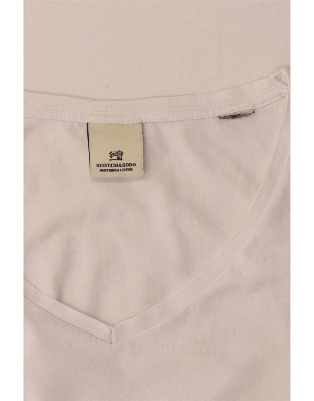 Scotch & Soda - Camiseta para hombre, talla grande, color blanco