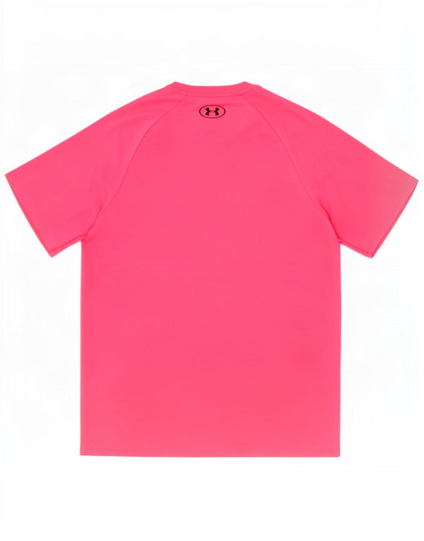 Camiseta Under Armour Hombre Top Medium Rosa Poliéster