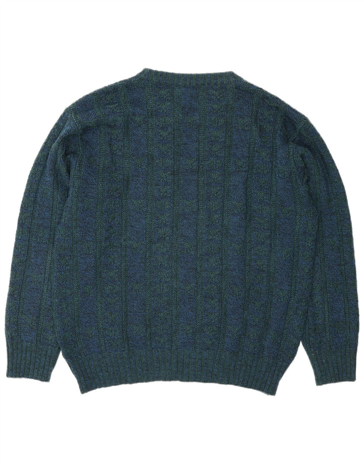 Rasica Jersey de cuello redondo para hombre IT 54 XL Azul