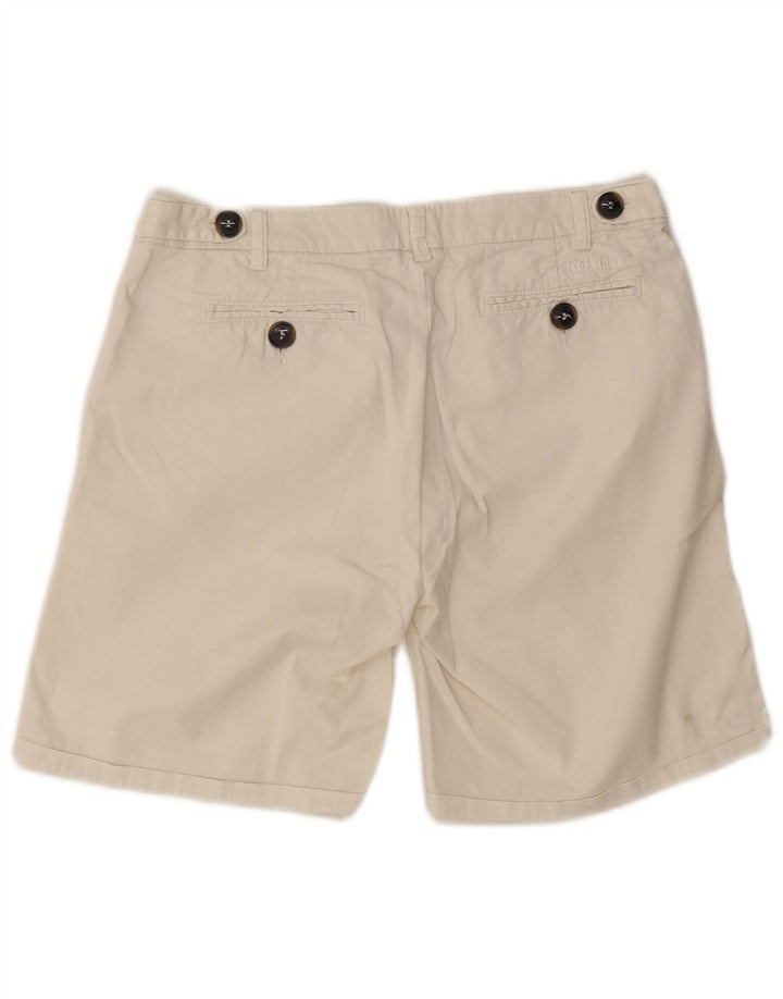 Refrigue Pantalones cortos chinos para mujer EU 40 Medium W30 Algodón beige