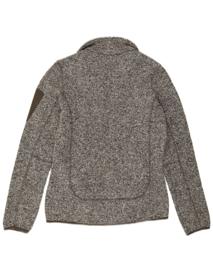 CMP Chaqueta de chándal para mujer UK 44 Poliéster moteado gris medio