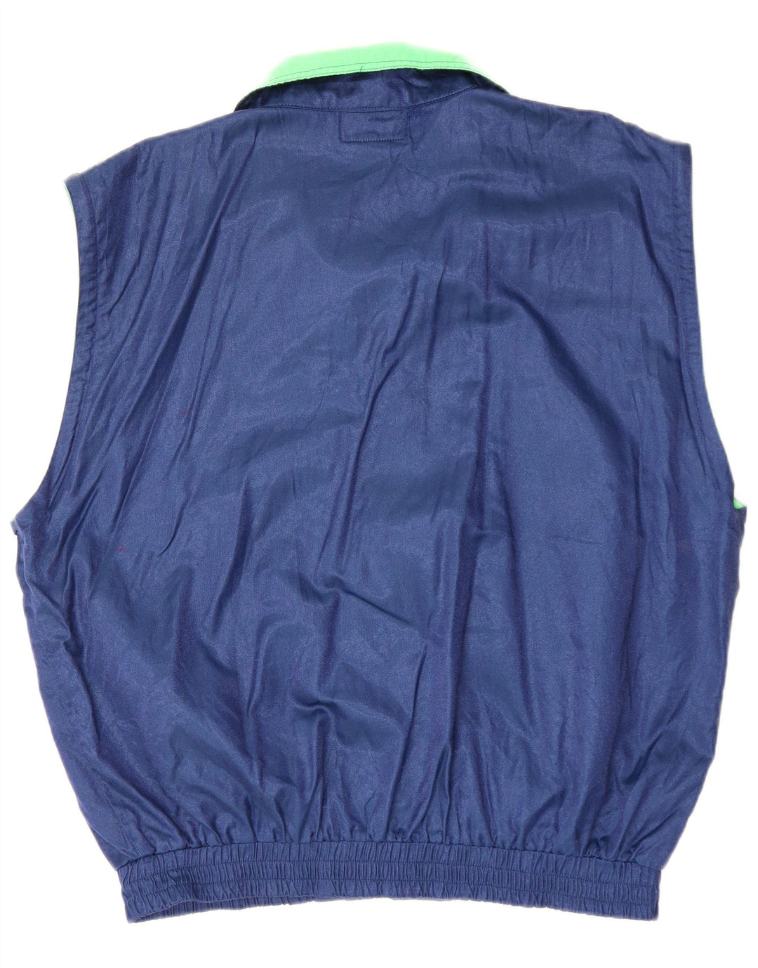 ASICS Chaqueta de chándal gráfica para hombre IT 54 XL Bloque de color azul