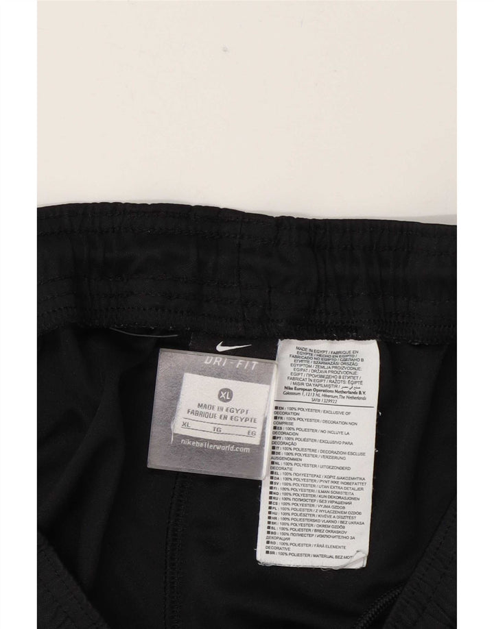 Nike Pantalones cortos deportivos Dri Fit para hombre XL Poliéster negro
