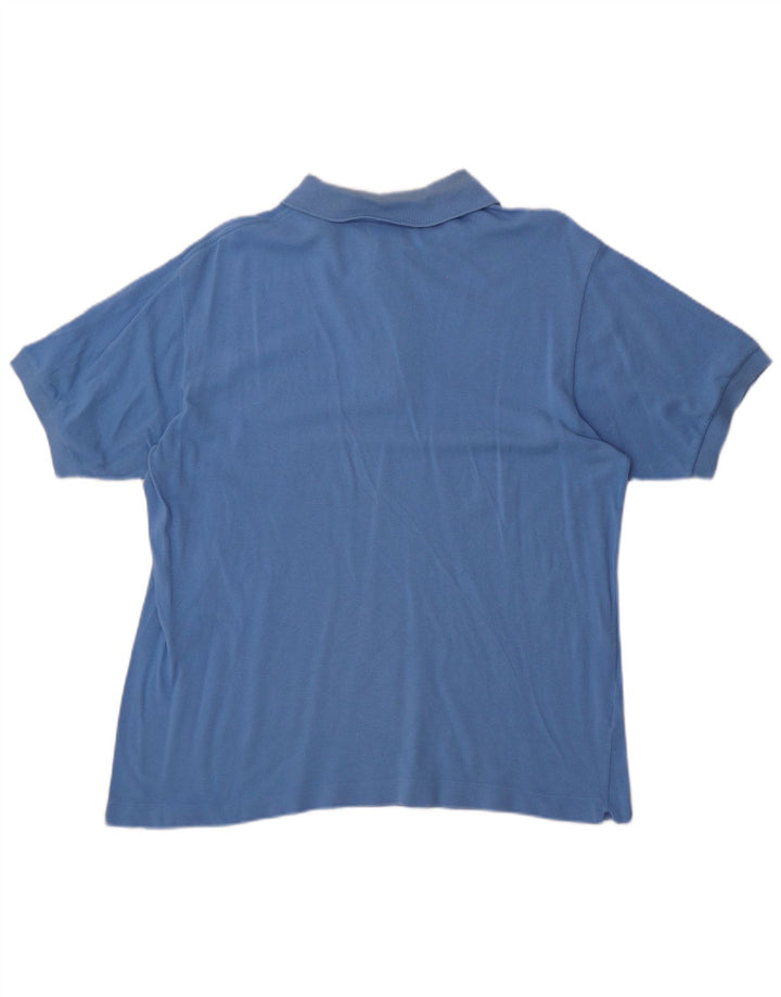 Polo Lacoste para hombre talla 5 grande algodón azul