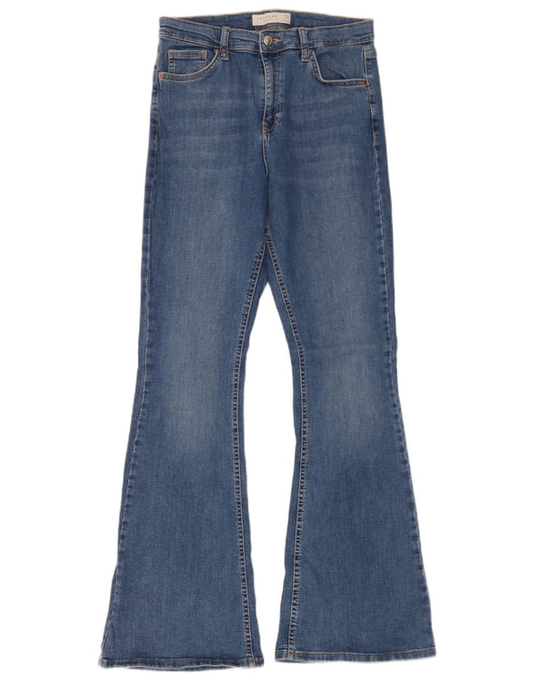 Vaqueros acampanados Jamie para mujer de Topshop W30 L32 Algodón azul