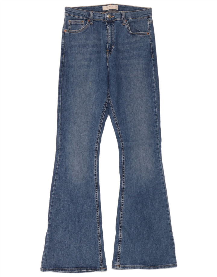 Vaqueros acampanados Jamie para mujer de Topshop W30 L32 Algodón azul