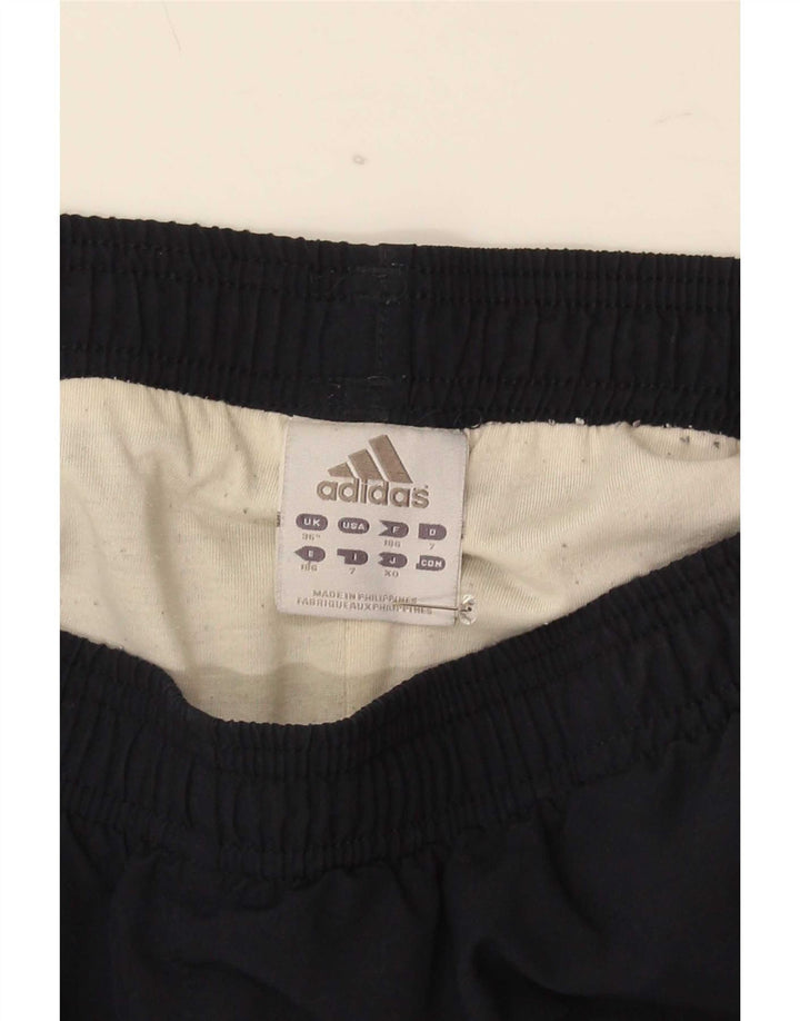 Adidas Bermudas deportivas para hombre, talla grande, azul marino