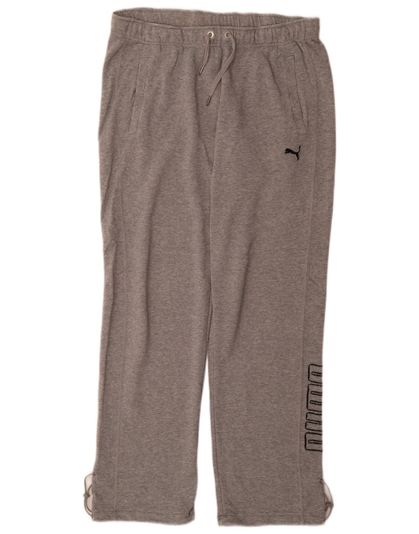 Puma Pantalones De Chándal Gráficos Para Hombre Gris Grande Deportes