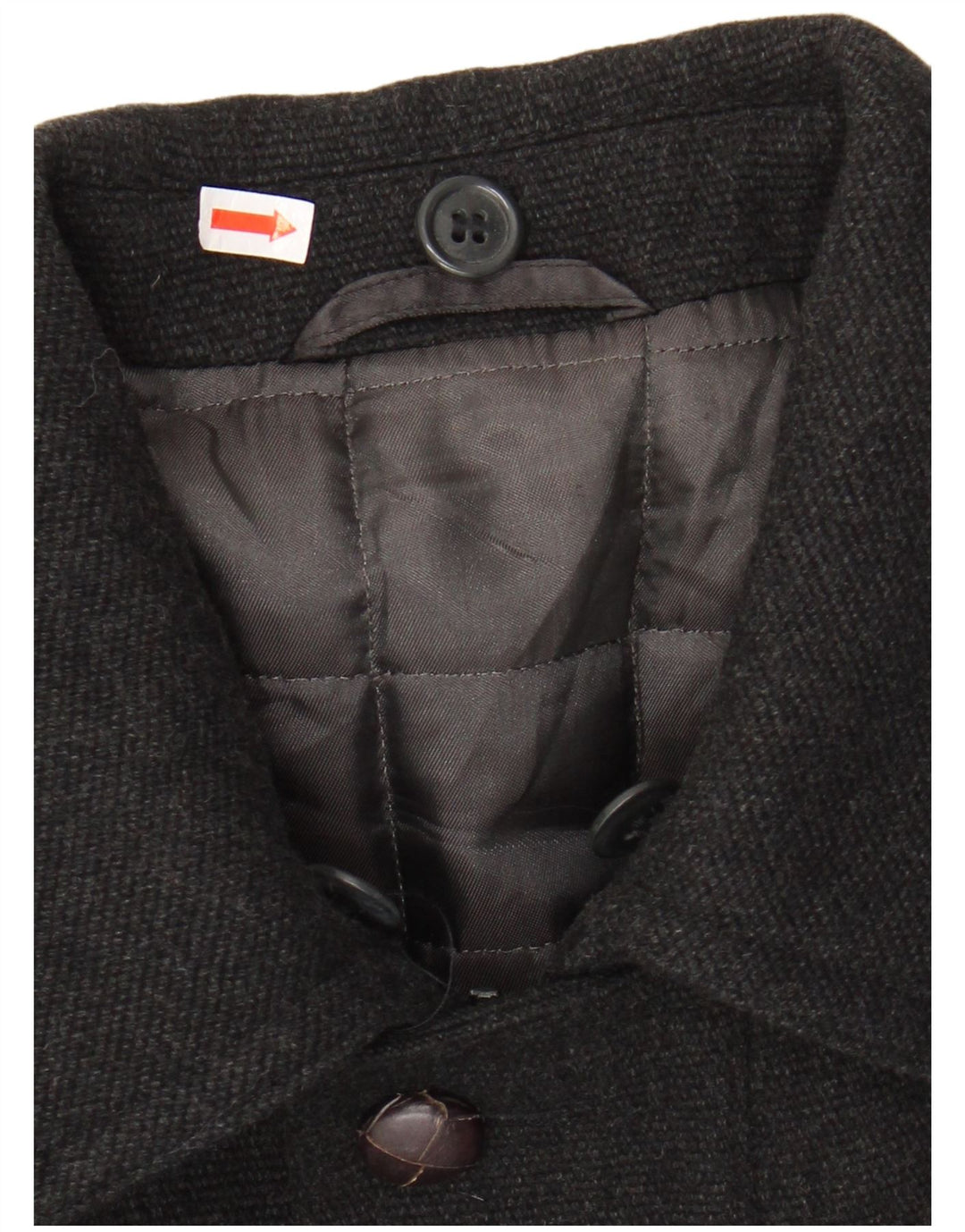 Overland Abrigo para hombre UK 38 Lana gris medio