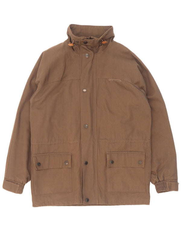 Tucano Urbano Chaqueta utilitaria para hombre UK 36 Small Beige Cotton