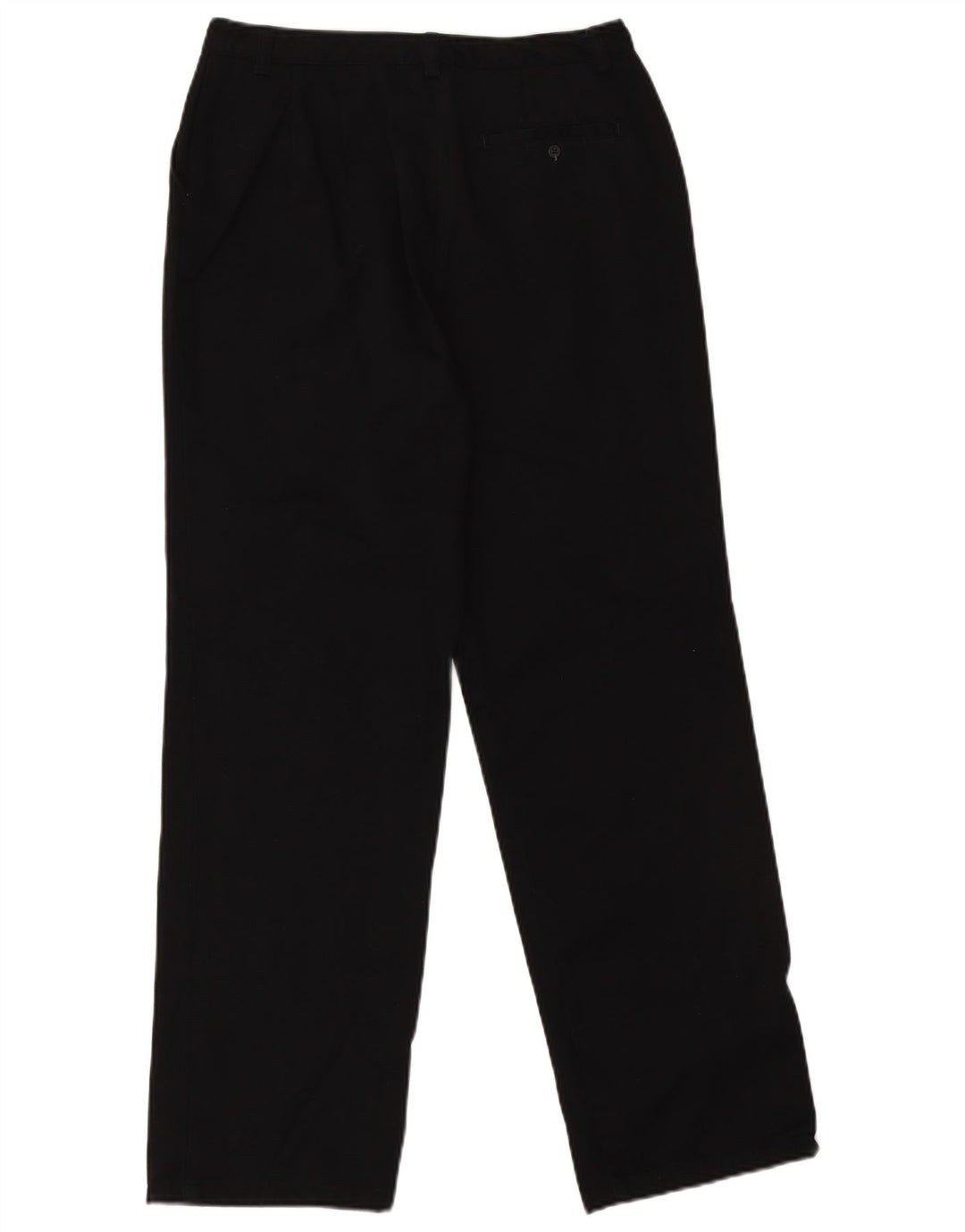 EDDIE BAUER Pantalón chino recto para mujer EU 40 Medium W30 L30 Negro
