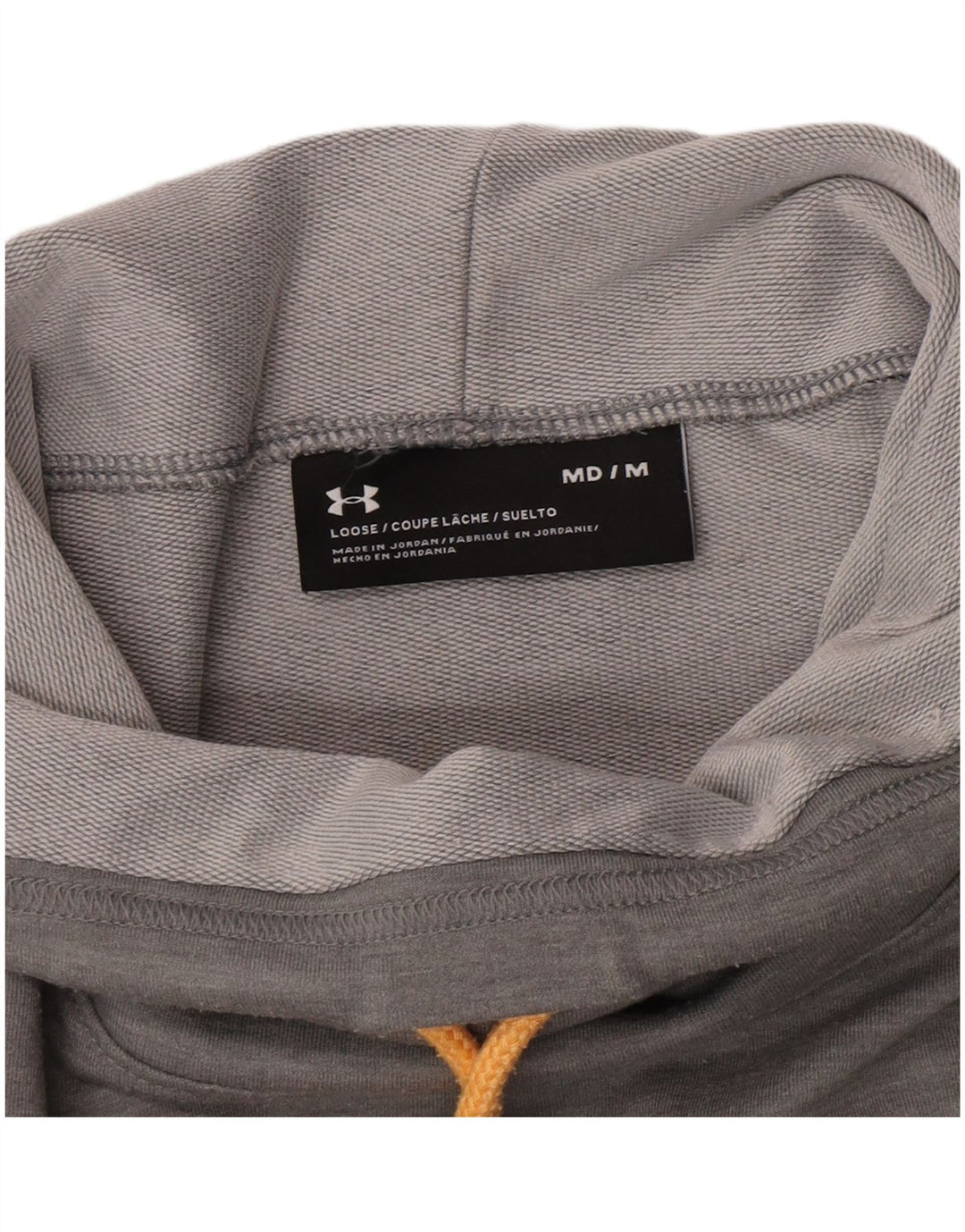 Under Armour - Sudadera con cuello vuelto para mujer, talla 40, color gris medio moteado