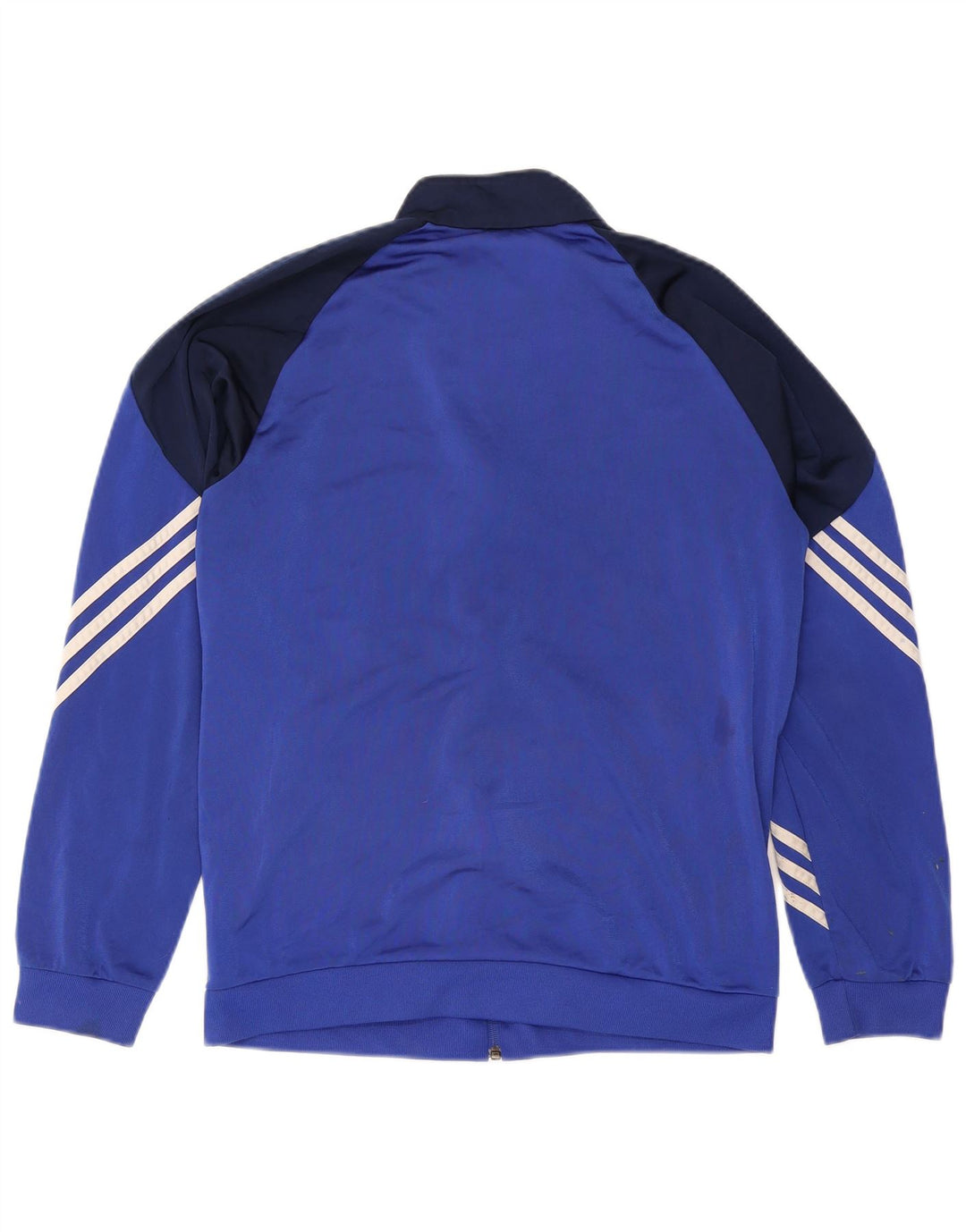 Adidas Hombre Chándal Top Jacket Azul Medio Colorblock Poliéster