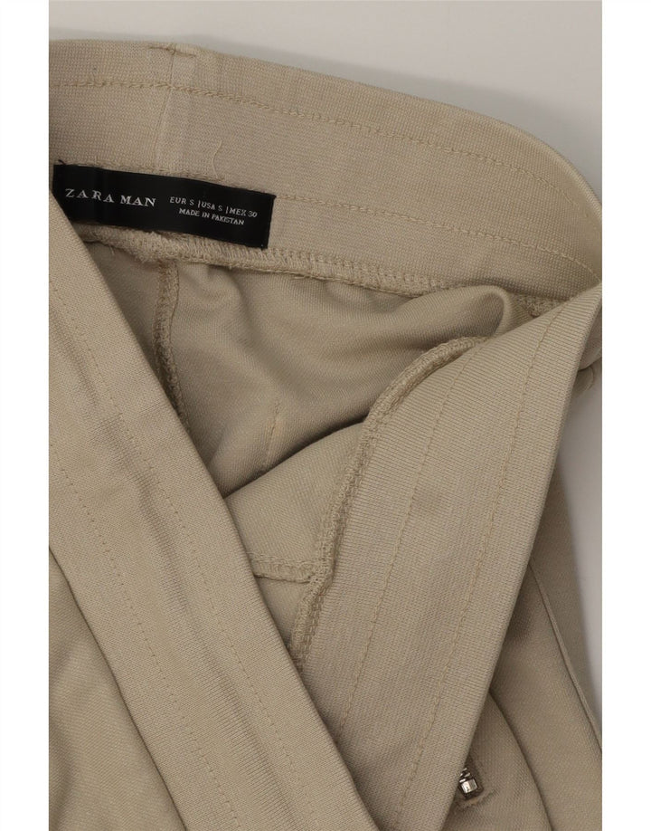 ZARA Hombre Pantalón Chándal Joggers Small Gris