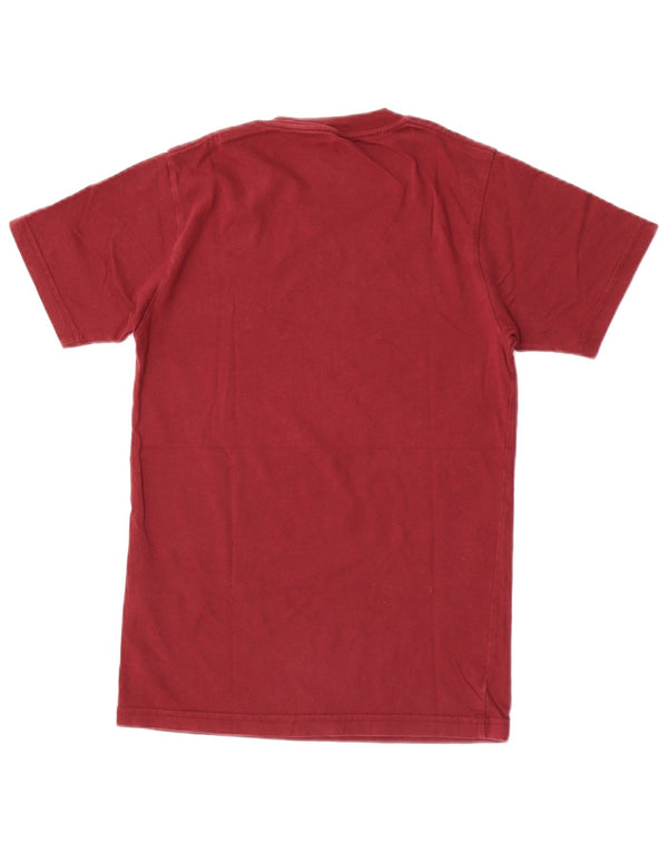 Vans Camiseta Classic Fit para Hombre Top XS Granate Algodón