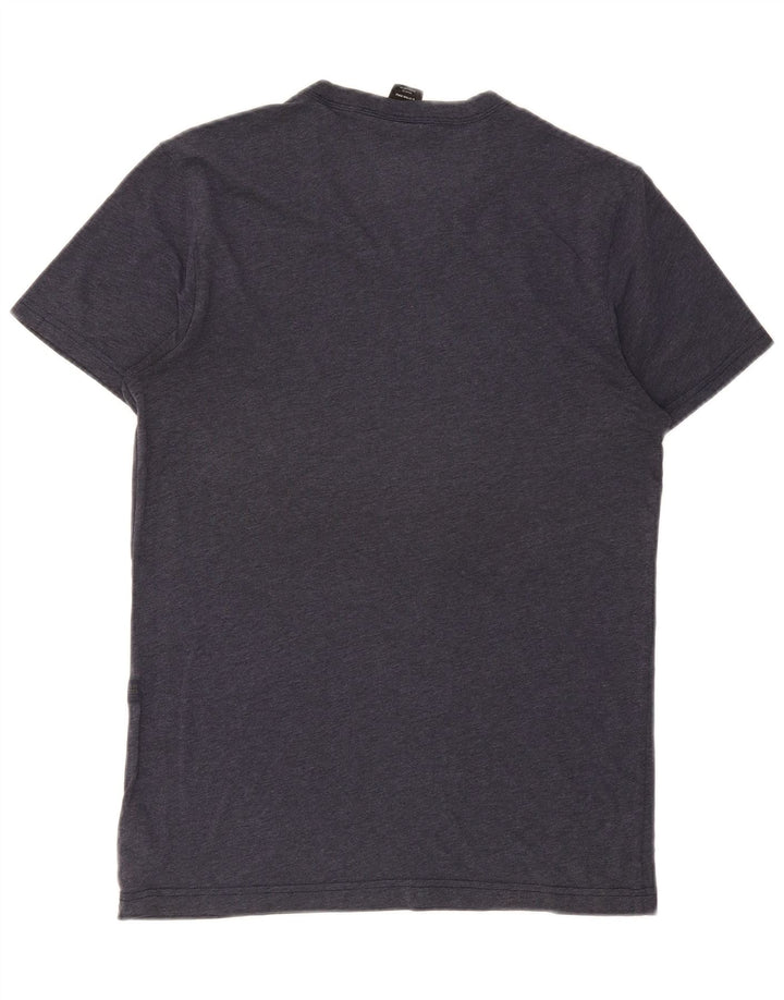 G-Star Hombre Camiseta Top Small Azul Marino Algodón