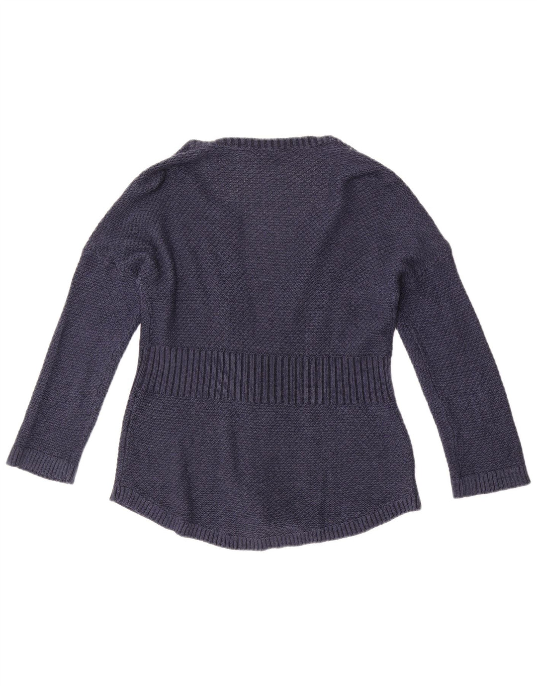 Eddie Bauer Suéter tipo cárdigan para mujer Reino Unido 14 Algodón azul marino mediano