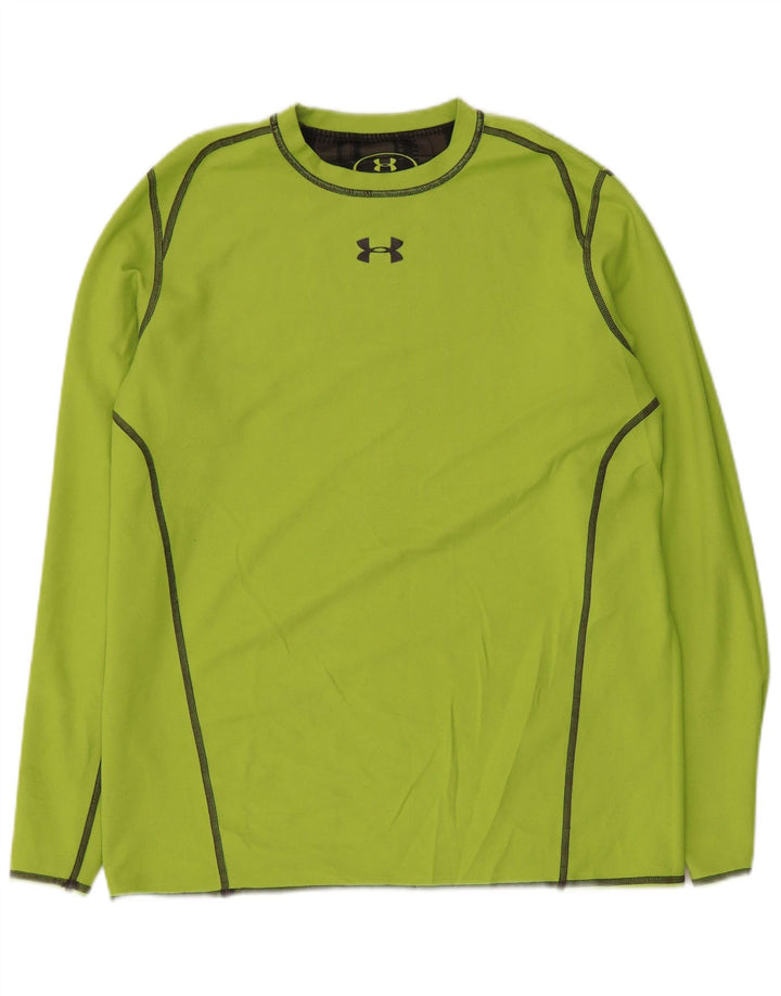 UNDER ARMOUR Camiseta reversible de manga larga a cuadros gris medio para hombre