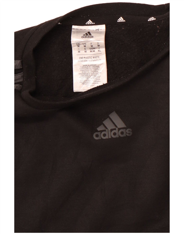 Sudadera ADIDAS Hombre Jumper Medium Negro Poliéster