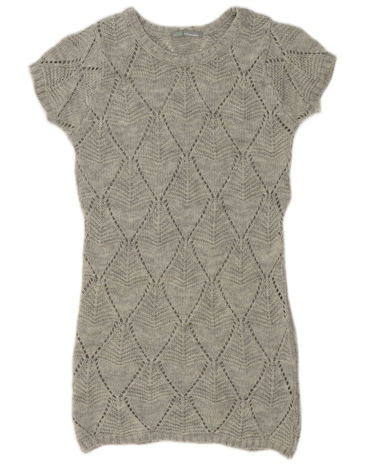 Marks & Spencer Vestido tipo jersey para mujer Reino Unido 42 Gris medio Argyle/Diamante