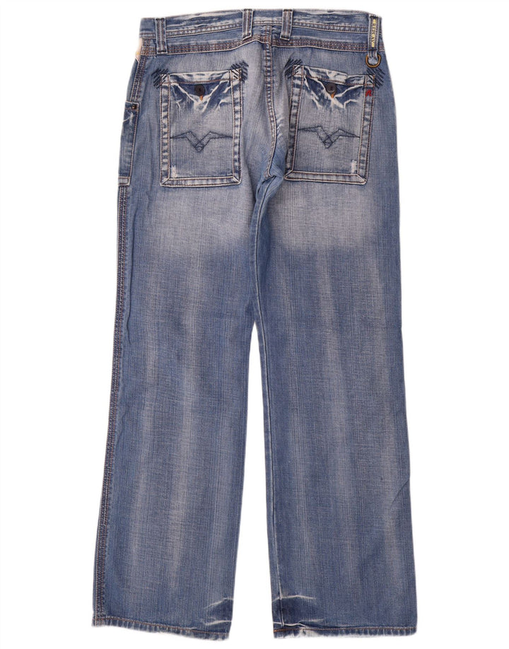 Replay Vaqueros rectos para hombre W34 L34 Algodón azul