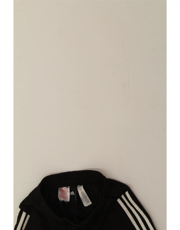 ADIDAS Boys Sport Shorts 9-10 Years  Black Colourblock Polyester Vintage Adidas and Second-Hand Adidas from Messina Hembry 