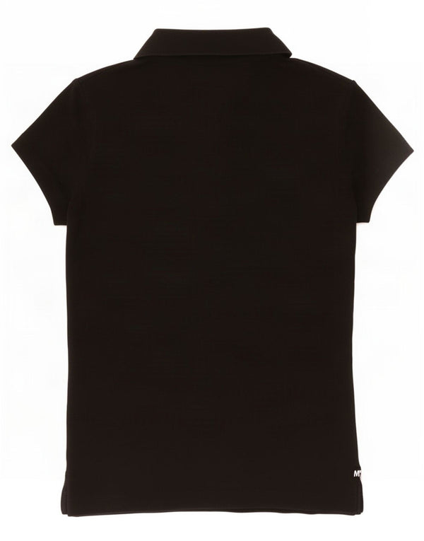 Tommy Hilfiger Polo Slim Fit para Mujer UK 6 XS Negro