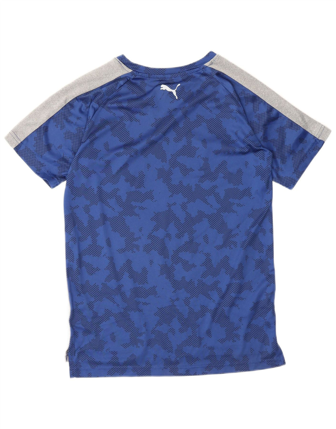 PUMA Camiseta gráfica para niño 14-15 años Grande Gris Colorblock Poliéster