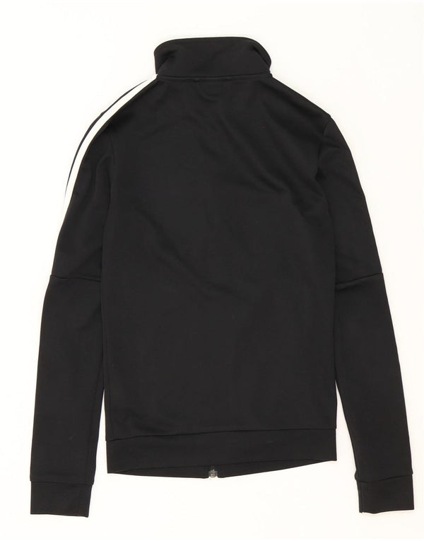 Adidas Chaqueta de chándal para mujer UK 0/2 2XS Poliéster negro