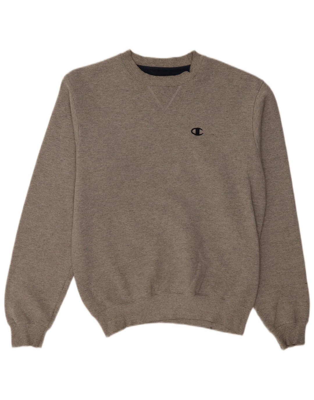 CHAMPION Sudadera para hombre Jumper Small Gris Algodón
