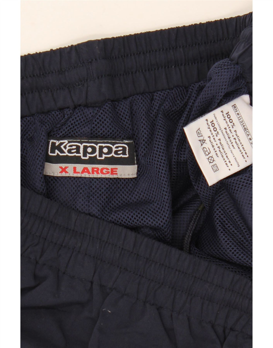 KAPPA Pantalón Chándal Hombre XL Azul Marino Poliéster