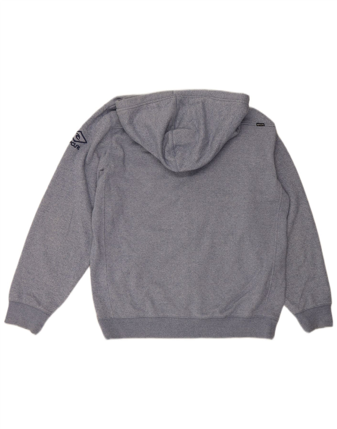 Rip Curl - Sudadera con capucha y cremallera para hombre, algodón azul grande