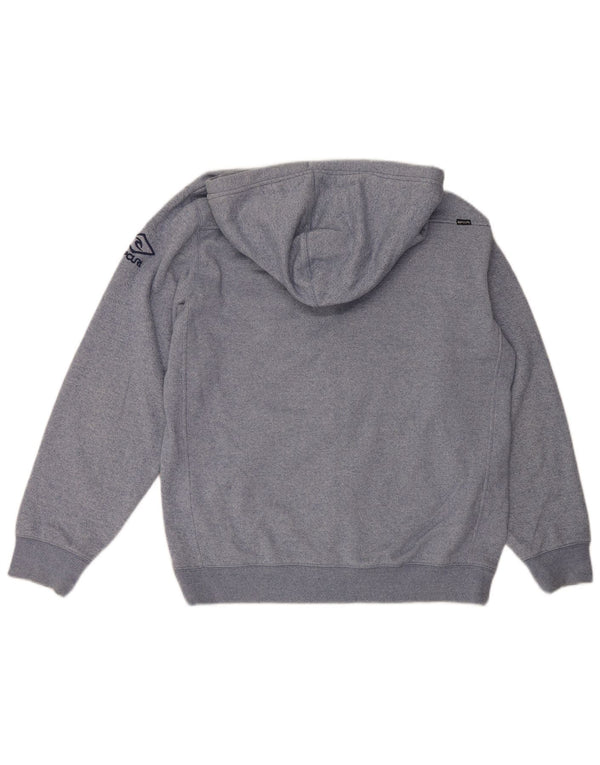 Rip Curl - Sudadera con capucha y cremallera para hombre, algodón azul grande
