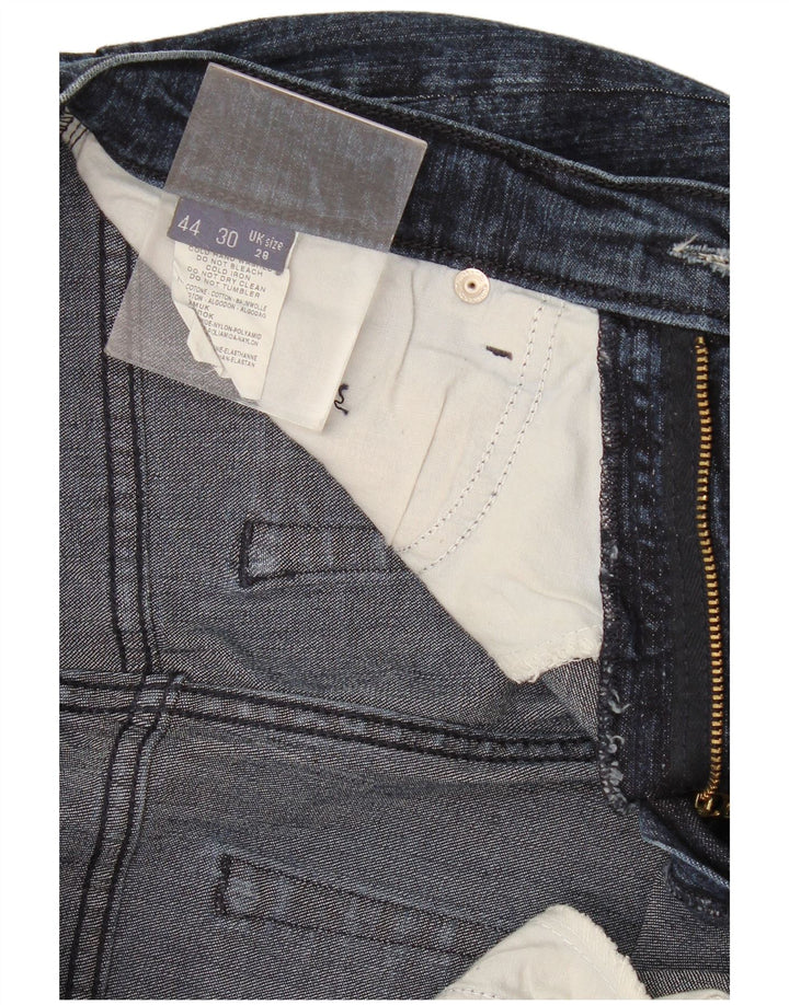Vaqueros Trussardi Mujer Slim W28 L28 Azul Marino Algodón